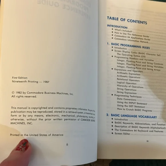 Commodore 64 Programmer’s Reference Guide